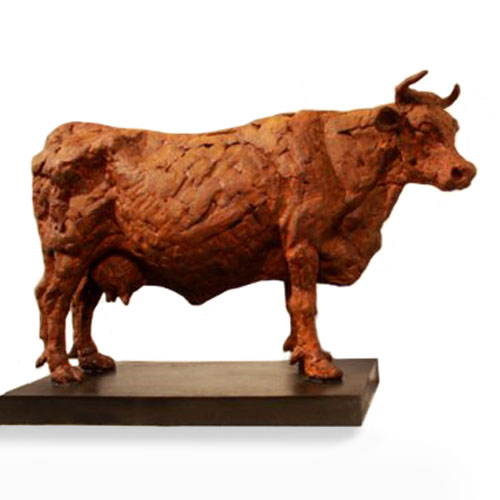 Dexter Cow Bovine Sculpture